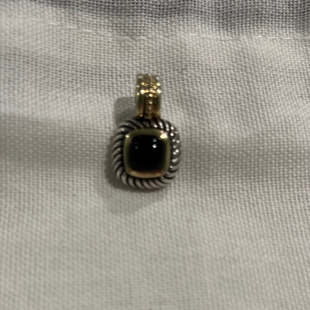 Vintage David Yurman Onyx Pendant